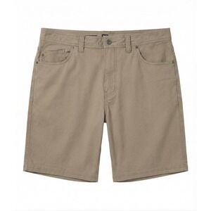 prAna Brion II Shorts Mens 38 Khaki Stretch Hiking Travel Outdoor Performance 9"